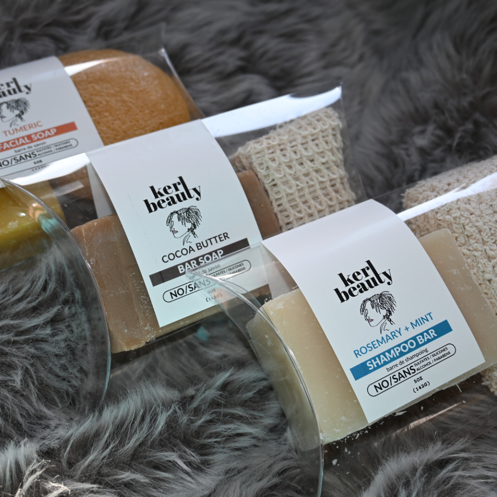 Rosemary + Mint Shampoo Bar & Storage Bag